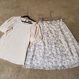 Top and skirt from NeeSee's Dresses